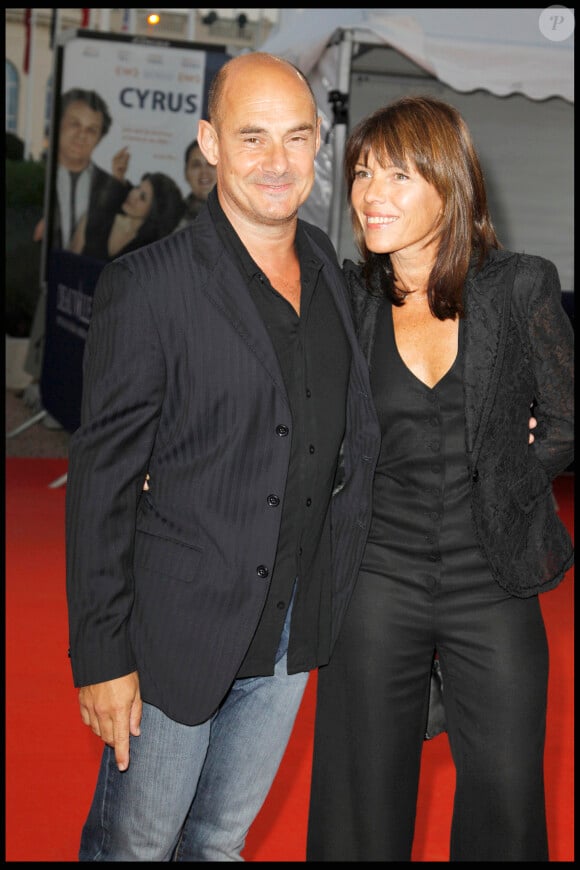 Bernard Campan et son épouse Anne au festival de Deauville 2010