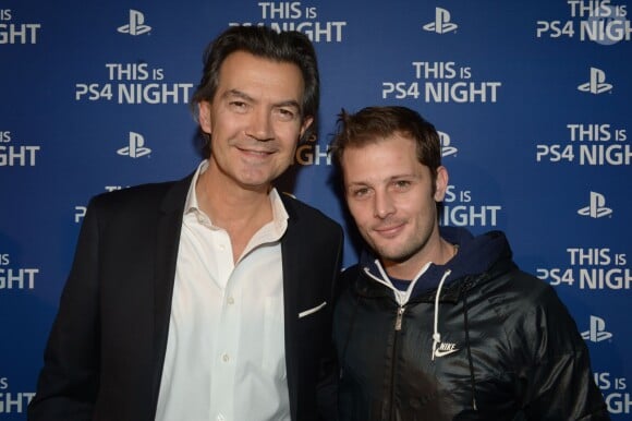 Nicolas Duvauchelle à la soirée Playstation 4 à Paris le 28 novembre 2013