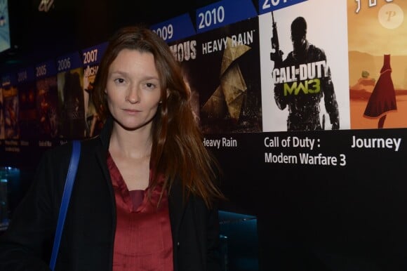 Audrey Marnay à la soirée Playstation 4 à Paris le 28 novembre 2013