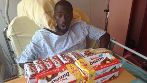 Teddy Tamgho, gravement blessé : A l'hôpital, l'athlète se console en mangeant