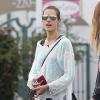 Alessandra Ambrosio se rend au Brentwood Country Mart avec sa soeur et sa fille Anja, le 28 novembre 2013.