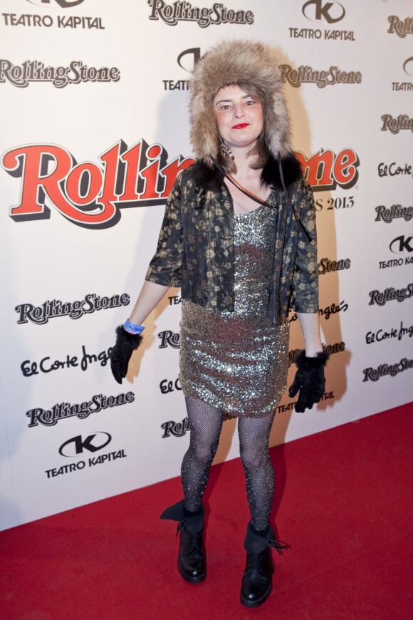 Amy Jo Doherty, la soeur de Pete Doherty, lors de la cérémonie des Rolling Stone Awards à Madrid, le 28 novembre 2013.