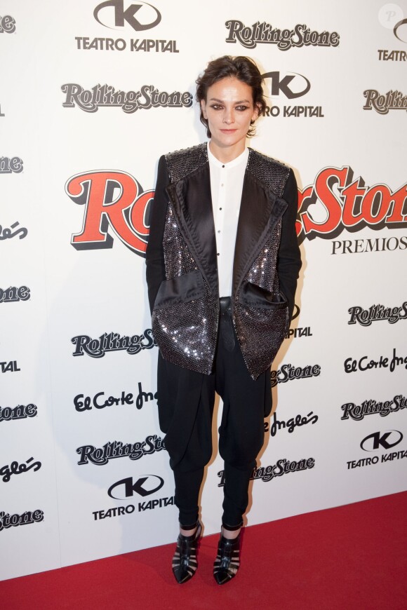 Le mannequin Laura Ponte lors de la cérémonie des Rolling Stone Awards à Madrid, le 28 novembre 2013.