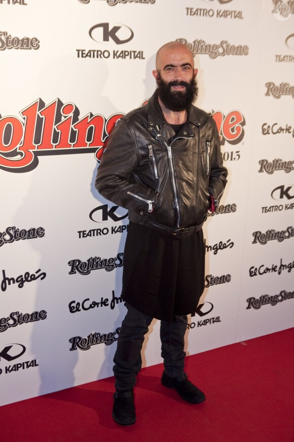 Carlos Diez lors de la cérémonie des Rolling Stone Awards à Madrid, le 28 novembre 2013.