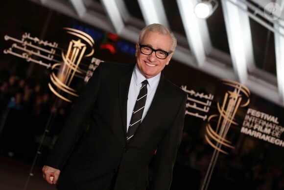 Martin Scorsese au 13e Festival International du Film de Marrakech le 1er décembre 2013.