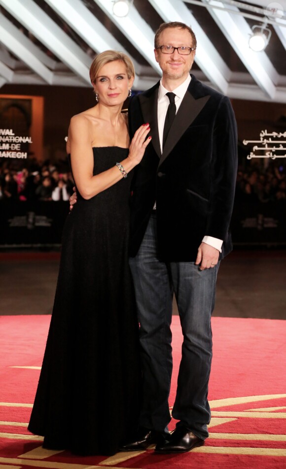 Melita Toscan du Plantier et James Gray au 13e Festival International du Film de Marrakech le 1er décembre 2013.