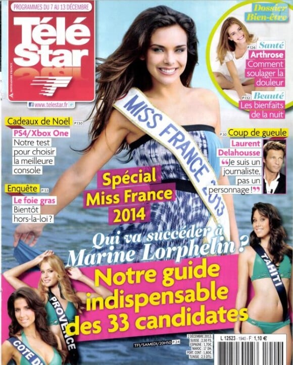 Magazine Télé Star du 7 au 13 décembre 2013.
