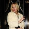Kate Moss a assisté à la soirée d'anniversaire du magazine Playboy au Playboy Club. Londres, le 2 décembre 2013.