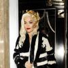 Rita Ora a assisté à la soirée d'anniversaire du magazine Playboy au Playboy Club. Londres, le 2 décembre 2013.