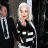 Rita Ora a assisté à la soirée d'anniversaire du magazine Playboy au Playboy Club. Londres, le 2 décembre 2013.