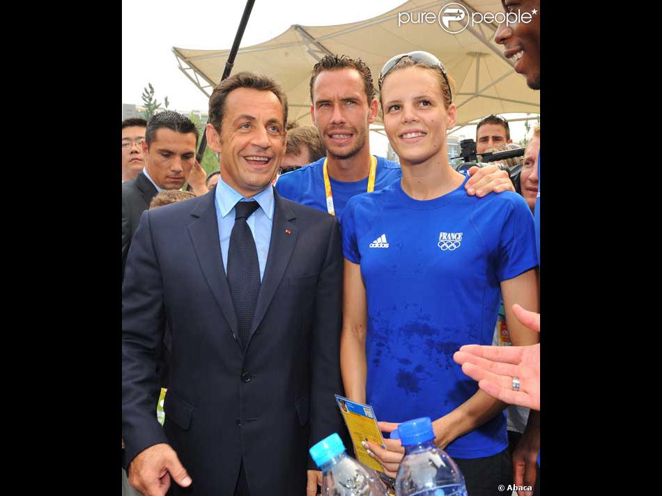 Nicolas Sarkozy et Laure Manaudou - Purepeople