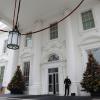 La Maison Blanche redécorée pour Noël, dévoile son nouveau visage au cours d'une présentation. Washington, le 4 décembre 2013.