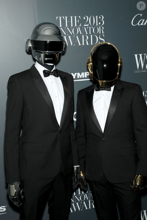 Daft Punk à New York, le 6 novembre 2013.