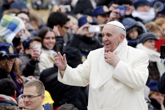 Le pape François pris en photo au Vatican le 27 novembre 2013.