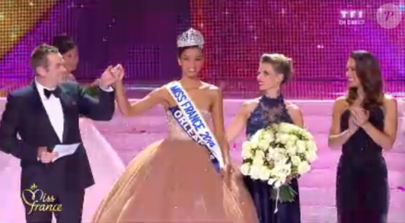 Miss Orléanais est élue Miss France 2014 le 7 décembre 2013 sur TF1