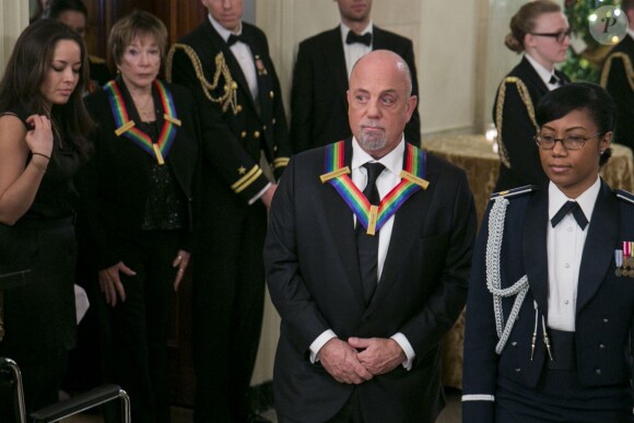 Billy Joel récompensé lors des 36e Honneurs du Kennedy Center à la Maison Blanche le 8 décembre 2013.