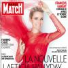 Laeticia Hallyday en couverture de Paris Match, numéro paru le 31 janvier 2013.