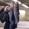Exclusif - Lea Michele va faire du shopping avec une amie à Beverly Hills, le 24 novembre 2013.