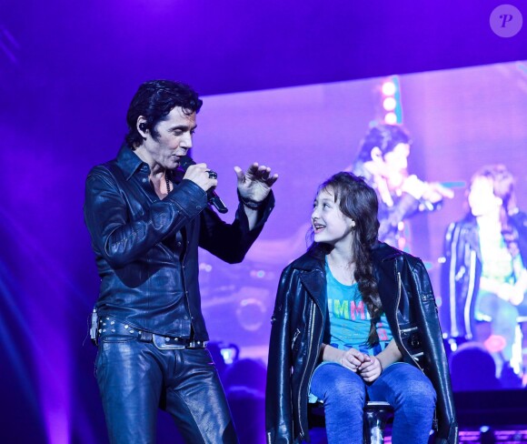 Jean-Luc Lahaye en concert dans le cadre de la tournée "Stars 80" à Lille, le 29 juin 2013.