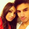 Nareesha McCaffrey et Siva Kaneswaran, posent sur Instagram en janvier 2013.