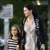 Courteney Cox fait du shopping avec sa fille Coco à Brentwood, le 31 octobre 2012.