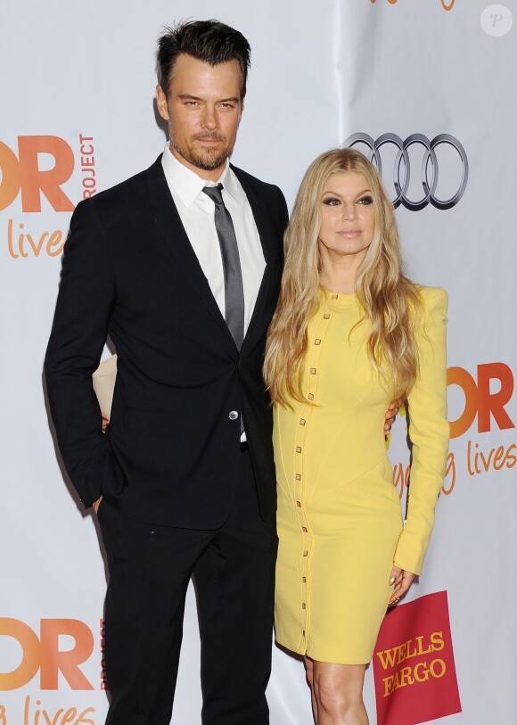 Fergie et son mari Josh Duhamel à Los Angeles, le 8 décembre 2013.