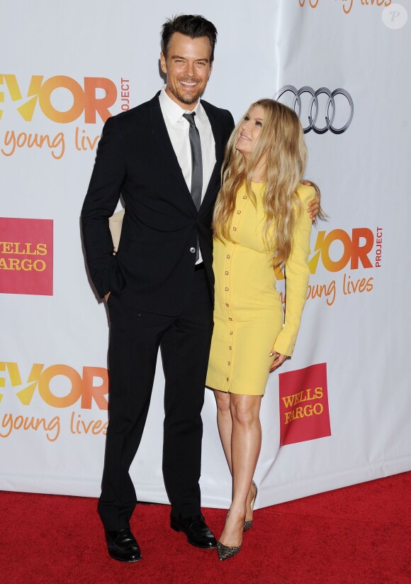 Fergie et Josh Duhamel à Los Angeles, le 8 décembre 2013.