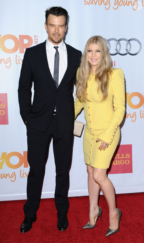 Fergie et Josh Duhamel à Los Angeles, le 8 décembre 2013.