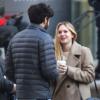 Stella Banderas, la fille de Melanie Griffith et Antonio Banderas, est venue voir sa demi-soeur Dakota Johnson sur le tournage de Fifty Shades Of Grey à Vancouver, le 8 décembre 2013.