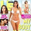 Couverture du magazine Us Weekly avec une Kim Kardashian amincie. Décembre 2013