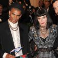Madonna et Brahim Zaibat arrivent à la soirée du MET Ball à New York en mai 2013. Le couple avait choisi cet événement mode pour officialiser leur histoire d'amour.