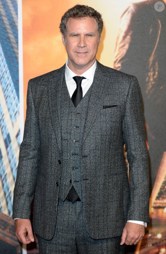 Will Ferrell à la première de Légendes vivantes à Londres le 11 décembre 2013.