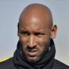 Nicolas Anelka lors d'un entraînement de la Juventus à Turin, le 1er février 2013