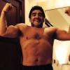 Diego Maradona transformé, photo publiée sur le compte Twitter de sa fille Dalma, le 9 décembre 2013