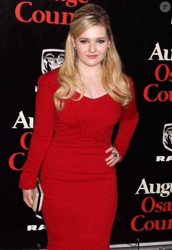 Abigail Breslin à la première du film Un été à Osage County, à New York, le 12 décembre 2013.