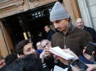 Zlatan Ibrahimovic : Bain de foule et regard sévère au côté des stars du PSG