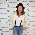 Karima Charni à l'inauguration de la nouvelle boutique Carmen Steffens à Cannes, le 13 décembre 2013.