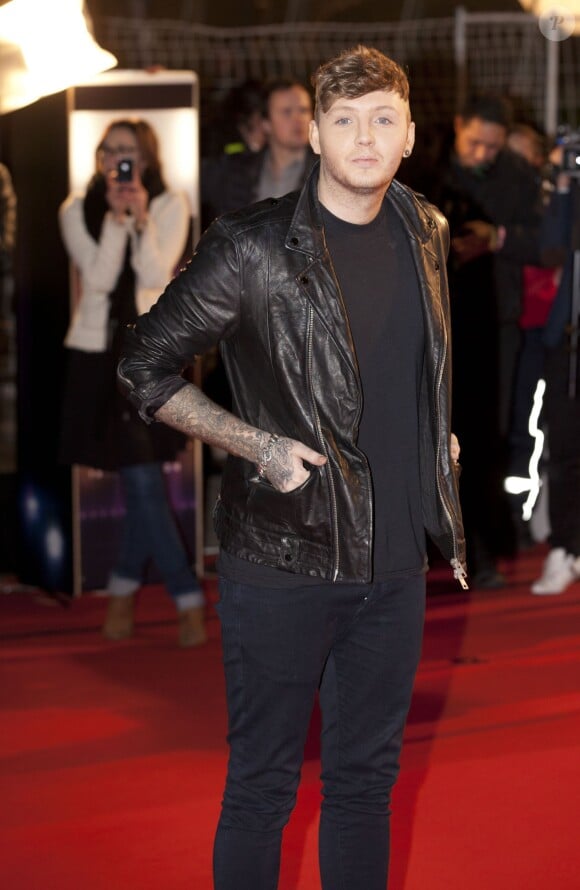 James Arthur - 15e édition des NRJ Music Awards au Palais des Festivals à Cannes le 14 décembre 2013.