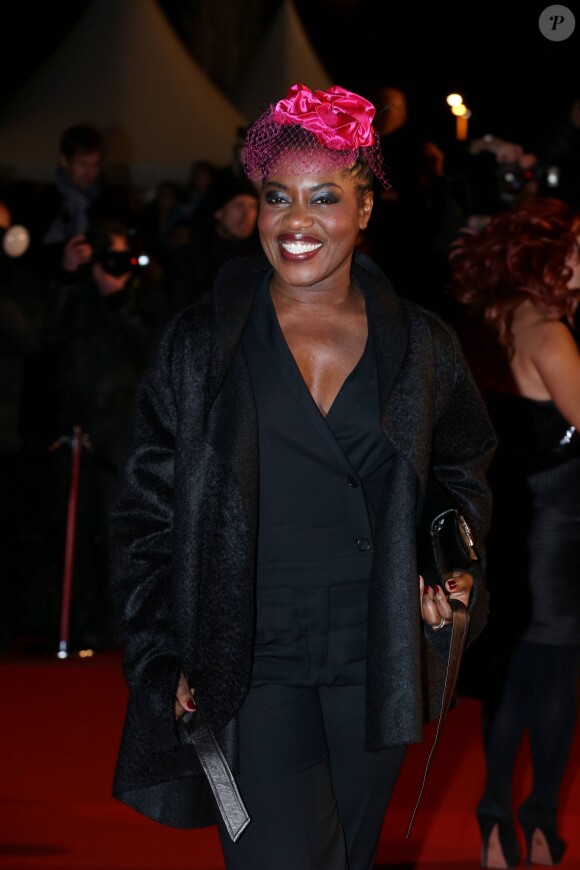 Claudia Tagbo - 15e édition des NRJ Music Awards au Palais des Festivals à Cannes le 14 décembre 2013.