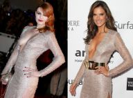 Elodie Frégé vs Alessandra Ambrosio : Bataille de décolletés avec la même robe
