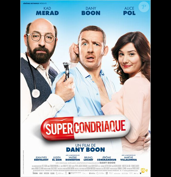 Affiche du film Supercondriaque, de et avec Dany Boon