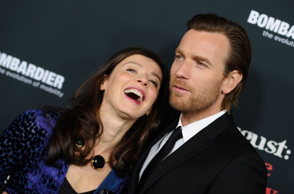 Ewan McGregor et sa femme Eve Mavrakis à la première du film Un été à Osage County à Los Angeles, le 16 décembre 2013.