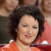 Anne Roumanoff à l'enregistrement de l'émission "Vivement Dimanche" à Paris, le 17 décembre 2013. L'émission sera diffusée le 29 décembre.