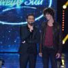 Cyril Hanouna et Alvaro sur le prime de la Nouvelle Star 2014, le 12 décembre 2013.