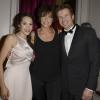 Exclusif - La mariée Candice Hugo (fille de Nicole Coullier), Anne Le Nen et le marié Christophe Dardeau lors de la soirée de leur mariage au sein de l'hôtel de Sers Paris le 18 décembre 2013