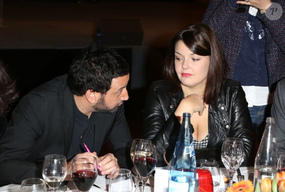Exclusif - Cyril Hanouna et sa femme Emilie lors de la soirée annuelle de la FIDH (Fédération Internationale des Droits de l'homme) et 65ème anniversaire de la Déclaration universelle des Droits de l'Homme à l'Hotel de Ville de Paris le 10 decembre 2013