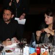 Exclusif - Cyril Hanouna et sa femme Emilie lors de la soirée annuelle de la FIDH (Fédération Internationale des Droits de l'homme) et 65ème anniversaire de la Déclaration universelle des Droits de l'Homme à l'Hotel de Ville de Paris le 10 decembre 2013
