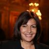 Exclusif - Anne Hidalgo lors de la soirée annuelle de la FIDH (Fédération Internationale des Droits de l'homme) et 65ème anniversaire de la Déclaration universelle des Droits de l'Homme à l'Hotel de Ville de Paris le 10 decembre 2013