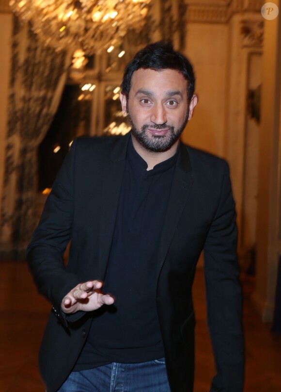 Exclusif - Cyril Hanouna lors de la soirée annuelle de la FIDH (Fédération Internationale des Droits de l'homme) et 65ème anniversaire de la Déclaration universelle des Droits de l'Homme à l'Hotel de Ville de Paris le 10 decembre 2013