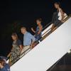 Barack Obama et sa famille arrivent à Hawaï, le 21 décembre 2013. 